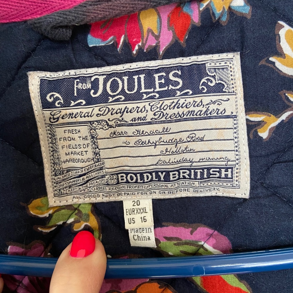 Joules Moredale Quilted Coat View 3